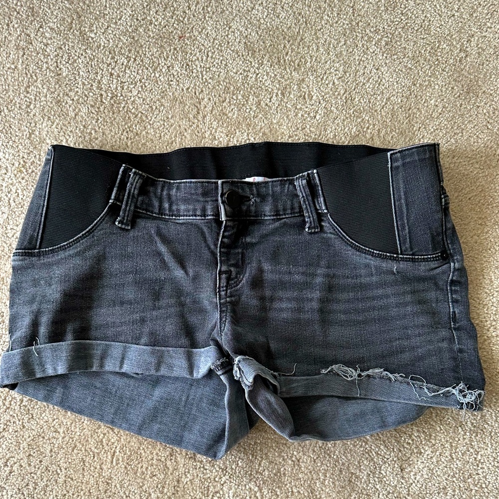 Maternity Jean shorts